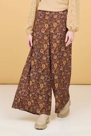 Pantalon taille haute Morera - Camel