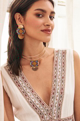 Robe patineuse Sira - Blanc