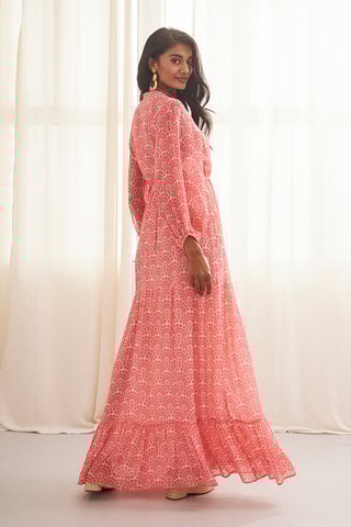 Robe longue Amut - Rose