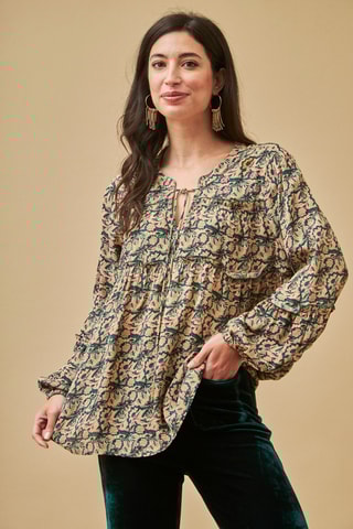 Blouse Clavel - Vert