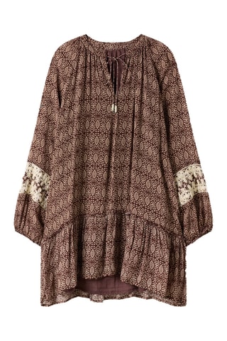 Robe droite Nan - Camel