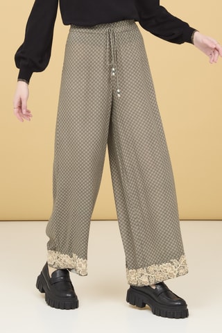 Pantalon droit Maria - Vert