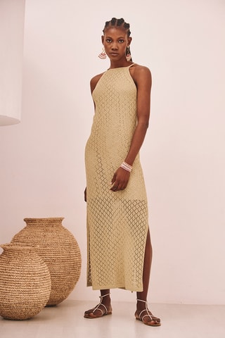 Robe droite TS.Bhilai - Vert clair