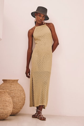 Robe droite TS.Bhilai - Vert clair