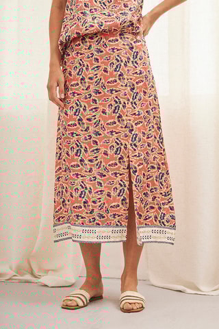 Jupe midi Nubis - Rose