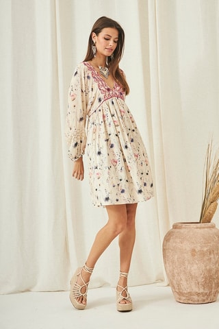 Robe patineuse Madelia - Rose