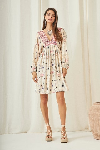 Robe patineuse Madelia - Rose