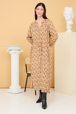 Robe chemise Petunia - Beige