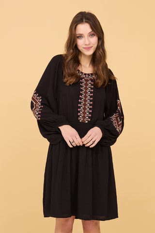 Robe patineuse Milani - Noir