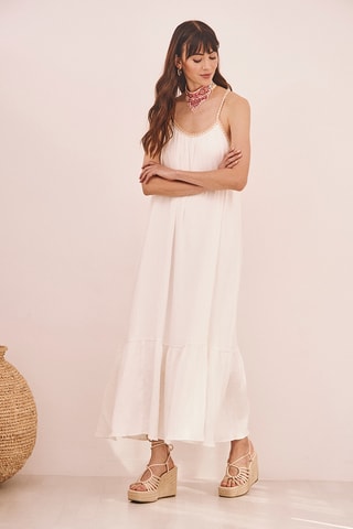 Robe longue Jamus - Blanc