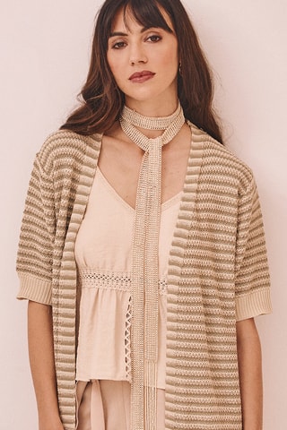 Gilet long Kulti - Vert