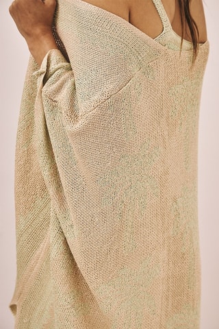 Gilet long Udaipur - Vert