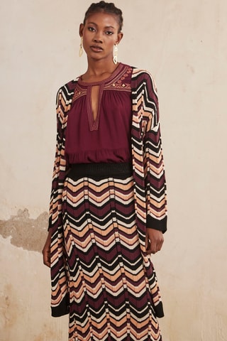 Cardigan lungo Maeve - Nero