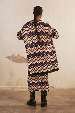 Cardigan lungo Maeve - Nero