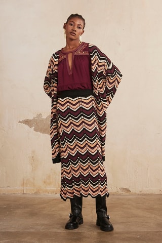 Cardigan lungo Maeve - Nero