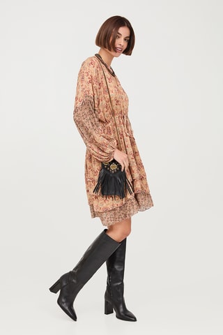 Robe patineuse Xanthium - Beige