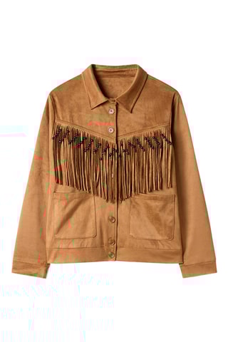 Veste Folk - Camel