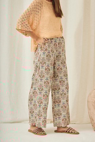 Pantalon palazzo Dishi - Bleu