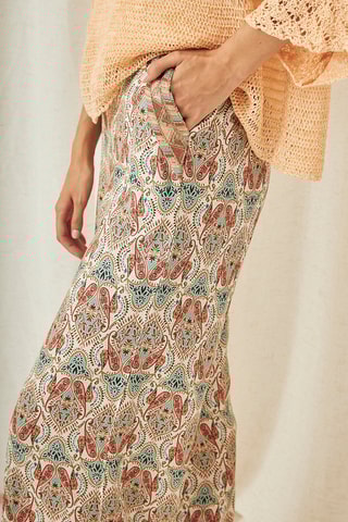 Pantalon palazzo Dishi - Bleu