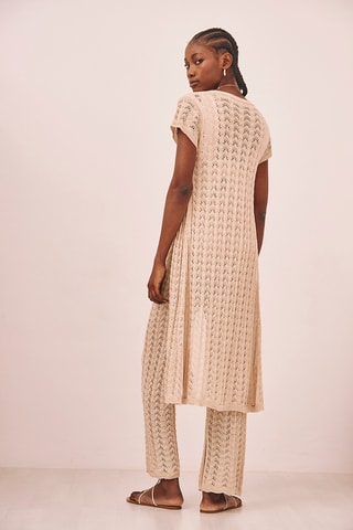 Gilet long TS.Benares - Beige