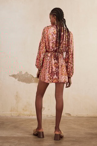 Robe portefeuille Nyre - Rose