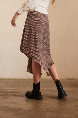 Jupe midi Dino - Noir