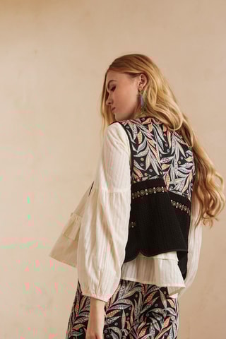 Gilet sans manches Nami - Noir