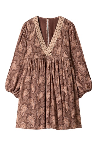 Robe patineuse Vulpia - Marron