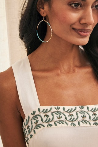 Robe longue Nunet - Écru