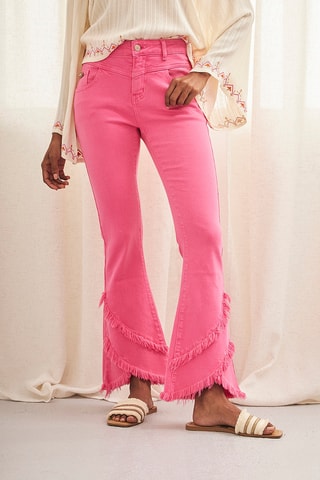 Jeans flare Airi2 - Rosa
