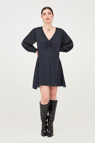 Robe droite Eldoris - Bleu marine