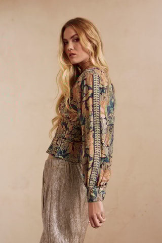 Chemisier court Rewa - Vert