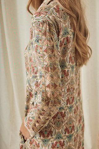 Robe chemise Nelu - Bleu