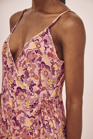 Robe portefeuille Roten - Rose