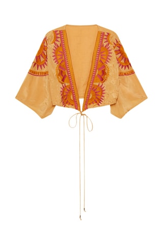 Crop top Kalandri - Orange