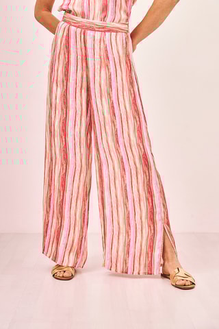 Pantalon taille haute Anu - Rose