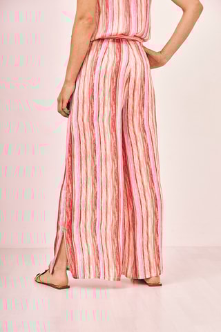 Pantalon taille haute Anu - Rose