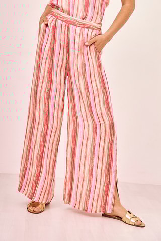 Pantalon taille haute Anu - Rose