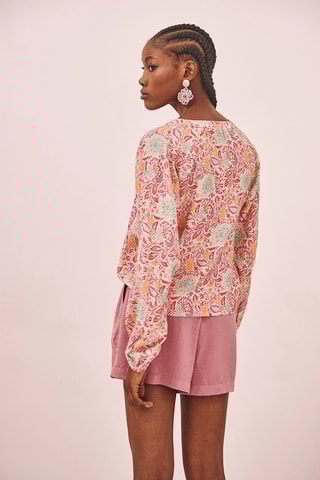 Chemisier Matcha - Fuchsia