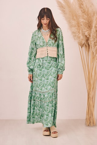 Chemisier Thonia - Vert