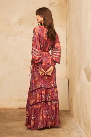 Robe portefeuille Maui - Rouge