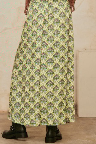 Jupe longue Hema - Vert