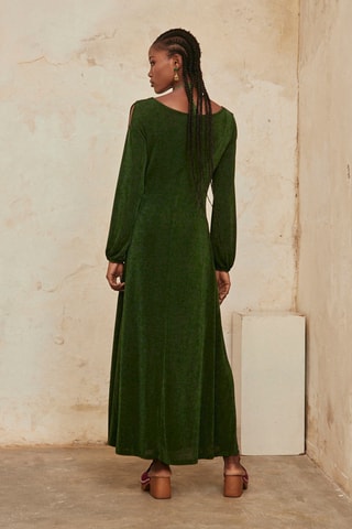Robe longue Eris - Vert