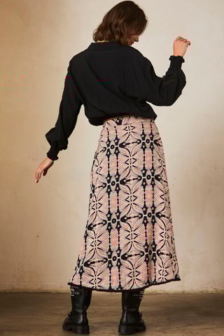 Jupe midi Radha - Noir