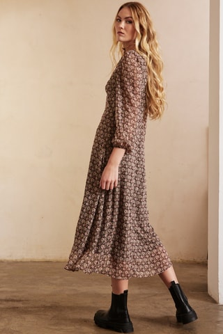 Robe longue Turi - Noir