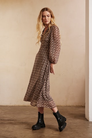 Robe longue Turi - Noir