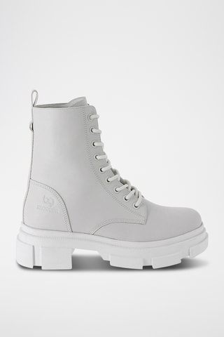 Bottines plateformes - Blanc