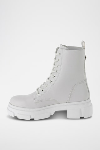 Bottines plateformes - Blanc