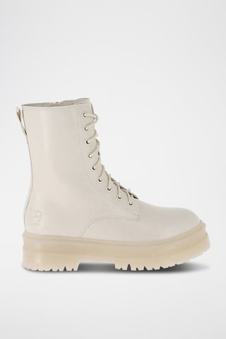 Bottines plateformes - Beige