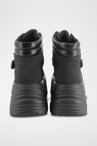 Baskets montantes plateformes - Noir